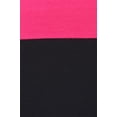 thumbnail image 5 of "Women's Cotton Stretch Ankle Length Slim Fold-Over Tight Leggings // Two-Tone (Coral), Size: L", 5 of 5