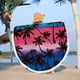thumbnail image 5 of Xihbxyly Ofertas del día Ofertas relámpago Hoy Prime Toalla de playa de microfibra con estampado redondo, súper liviana, colorida, para baño, manta de playa a prueba de arena, tapete de playa, toalla, 5 of 7