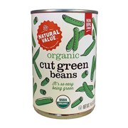Natural Value Organic Cut Green Beans / 14.5-oz. cans / 6-pack
