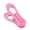 Pink, variant on Round Head PP Clip - Windproof, Durable, White/Black, Multi-Functional for Drying Clothes Hanger Accessories
