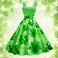 thumbnail image 1 of WILLBEST Vestidos de Mujer Vestido de Fiesta Formal de Graduación sin Mangas Hasta La Rodilla Estilo Retro con Corte En A y Vuelo Extra Grande, 1 of 3