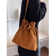 thumbnail image 2 of CoCopeaunts Corduroy Tote Bag Women Large Satchel Bag Shoulder Bag Stylish Crossbody Bag Bucket Bag Tote Handbag Cute Hobo Bag 2022, 2 of 5