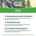 thumbnail image 6 of Expert Gardener Smooth Nitrile Gardening Gloves, Size M, 5-Pack, 6 of 9