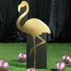 4 ft. 6 in. Flamingo Gold Silhouette Standee