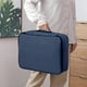 thumbnail image 5 of Bolsa organizadora de archivos portátil a prueba de agua Estuche con cremallera de 3 capas con bolsa de bloqueo Caja Titular de almacenamiento con asa Armada Macarena Organizador de archivos Organizador, 5 of 7