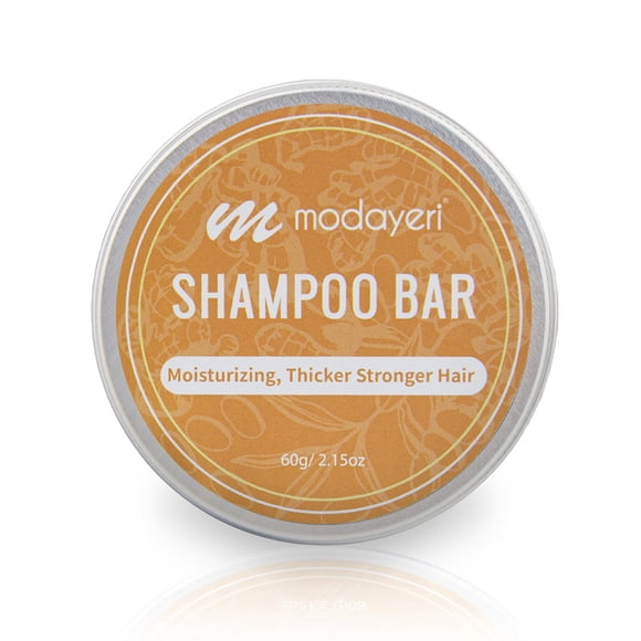 Champú hidratante para cabello más grueso y fuerte, barra de champú de jengibre natural, barra de jengibre, champú que promueve la hidratación del cabello, hidratante para el cabello, restaura el cabe