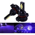 thumbnail image 1 of LAICAIW 2x H16 5202 LED Fog Light Bulb Advanced 3030 SMD Bright Colorful Daytime Running DRL Lamp, Blue Purple, 1 of 7