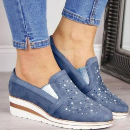 rhinestone canvas shoes