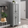 thumbnail image 2 of Crosley Brands CF3111-GY Tara Pantry, Distressed Gray, 2 of 22