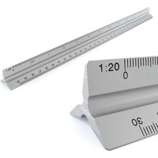 Mini 5x10cm Measuring Ruler Stainless Steel Square For Student