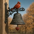 thumbnail image 1 of Horloge de Jardin Commémorative avec Sonnette de Porte Redbird avec Sonnette de Jardin Commémorative Redtail (1 Pce) Rkxzt, 1 of 9