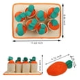 thumbnail image 5 of Pet Snuffle Mat for Dogs,Interactive Dog Feeding Mat with 8 Carrots,Sniff Mat for Slow Eating & Smell Training,Durable Dog Puzzle Toys Encourages Natural Foraging Skills and Stress Relief, 5 of 7