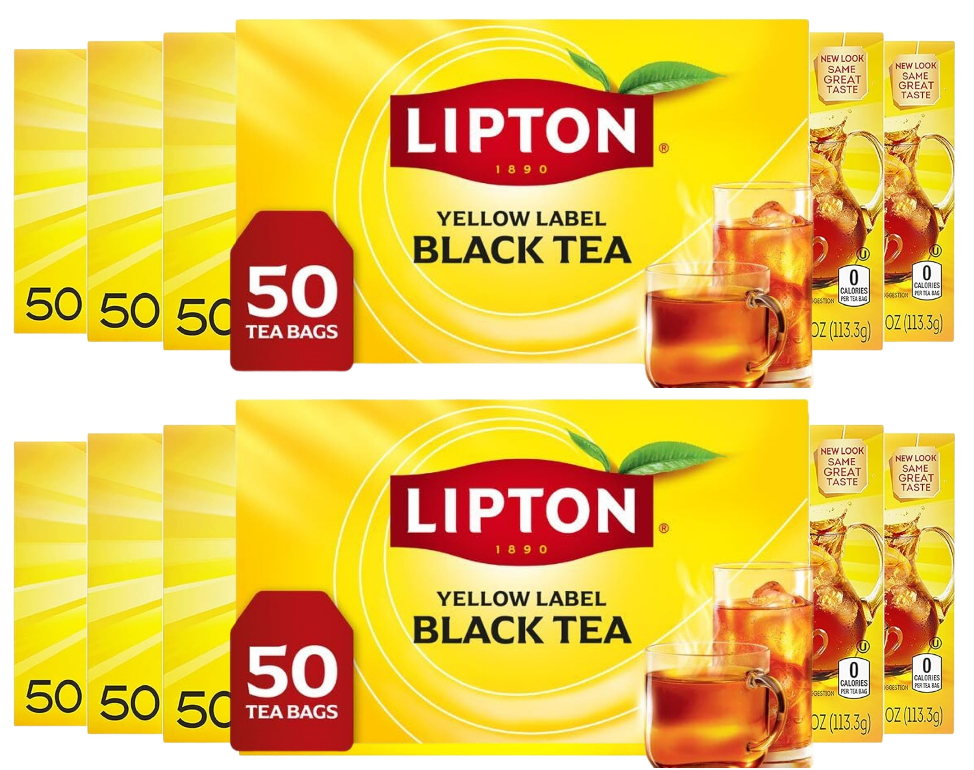 Lipton Iced Tea, Gallon Size Tea Bags (48 ct.) (pack of 2