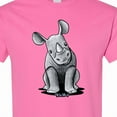 thumbnail image 4 of Inktastic Curious Rhinos T-Shirt, 4 of 5