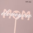 thumbnail image 1 of New Happy Mothers Day Cake Topper Golden MOM Acrylic birthday party Cake Dessert Decoration Cake toppers Mother's Day Cake Gifts Gao Jinjia LED, 1 of 2
