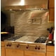 thumbnail image 2 of Protector contra salpicaduras de cocina SpectraMetal Currents de acero inoxidable, 2 of 4