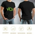 thumbnail image 5 of Spain Vox Dandy Men's Cotton Short Sleeve HD Print Tee for Casual T-Shirt Crew Neck Top Black 2XL, 5 of 7