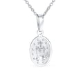 thumbnail image 2 of Bling Jewelry Womens Christian Our Lady of Guadalupe Medallion Pendant Necklace Sterling Silver, 2 of 4