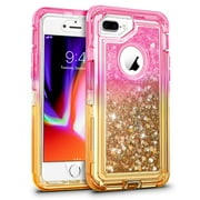 Modes Wireless - Sparkling Silicone Case Cover for Apple iPhone 8 Plus / iPhone 7 Plus / iPhone 6/6S Plus