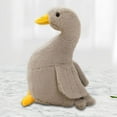 thumbnail image 3 of Juguete de peluche para niños, muñeco de pato de simulación para fiestas navideñas, decorativo 30cm Gris, 3 of 7