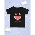 thumbnail image 3 of Buon Ferragosto Melon T-Shirt Infant -Image by Shutterstock,  6 Months, 3 of 4