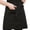 Black, variant on Grandest Birch 3PCS Unisex Waterproof Half Apron with Pocket Waitress Chef Waist Apron Resistant Restaurant Cafe Lace-up Short Apron Black