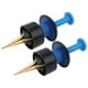 thumbnail image 1 of Juego de 2 señuelos portátiles con clip para lombrices de sangre, lombrices de tierra, accesorios para aparejos de pesca, azul y negro, 1 of 15