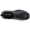thumbnail image 4 of Roper Cotter Mens Black Faux Leather Ostrich Print Slip-On Shoes 9 D, 4 of 6