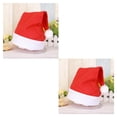 thumbnail image 1 of Yuarrent Sombrero de Navidad no tejido, reutilizable, lavable, plegable, con temática de Navidad, gorro de Papá Noel, accesorios de decoración para la Type1 NO1 Yuarrent CBP009436, 1 of 5