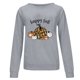 thumbnail image 4 of Sudaderas de Acción de Gracias Para Mujer, Moda Informal, Manga Larga, Cuello Redondo, Estampado, Tops Sin Capucha Para Mujer Odeerbi  ODB204478, 4 of 5