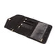 thumbnail image 4 of Estuche de joyería de viaje, plegable, portátil, a prueba de manchas, impermeable, diseño dorado, organizador de joyas, rollo para el hogar, negro, 4 of 9