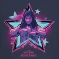 thumbnail image 2 of Junior's Marvel Doctor Strange in the Multiverse of Madness Neon America Chavez  Graphic Tee Navy Blue Medium, 2 of 3