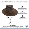 thumbnail image 6 of Henschel Hats  Americana Australian Breezer Hat (Men), 6 of 6