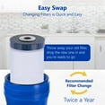 thumbnail image 4 of Express Water – Granular Activated Carbon Replacement Filter – GAC Large Capacity Water Filter – Whole House Filtration – 5 Micron – 4.5” x 20” inch, 4 of 5