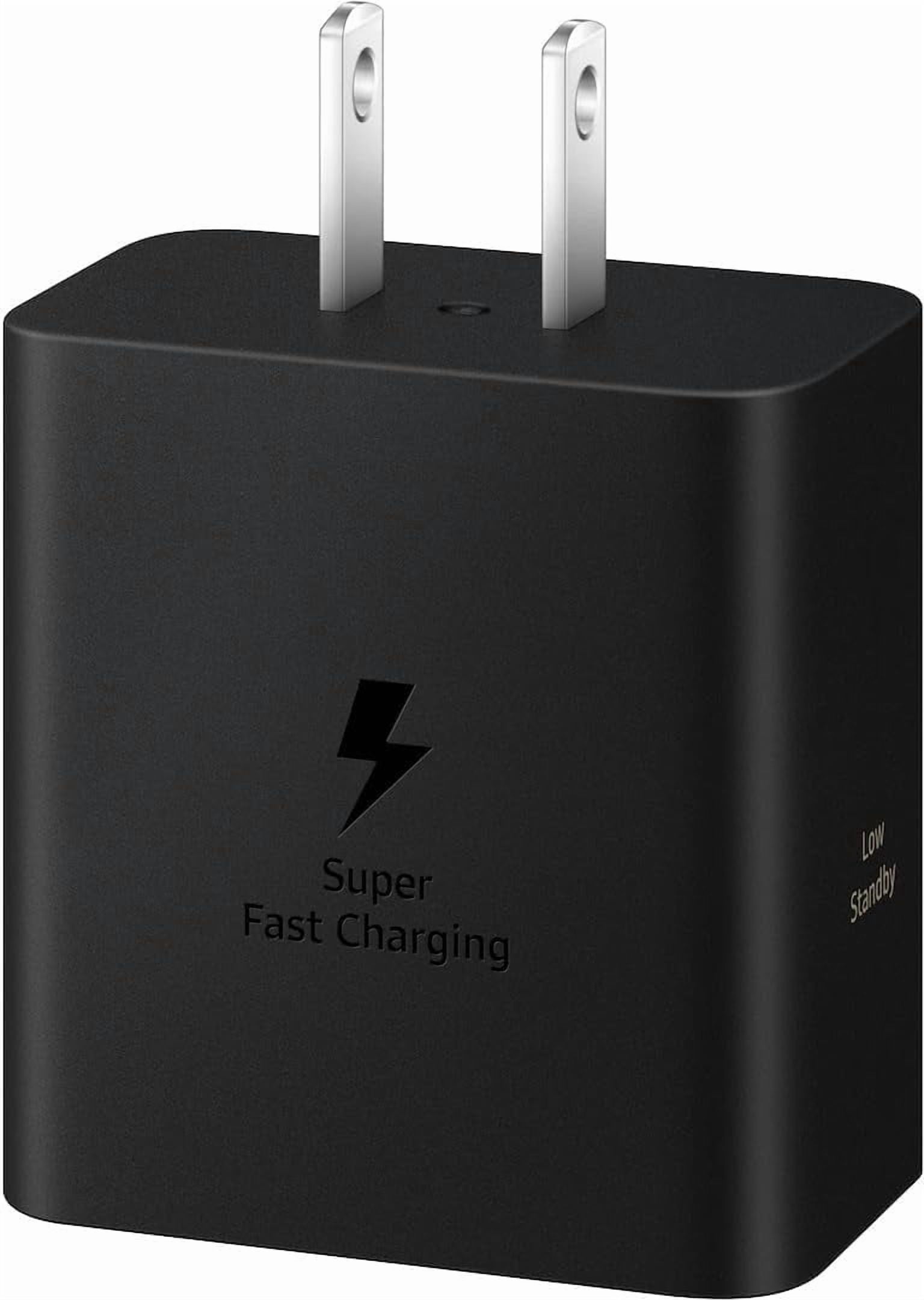 Samsung 60W USB-C PD Fast Charging Power Adapter Wall Charger for Galaxy Phones Tablets USB-C Devices Compact Home Office and Travel Charger