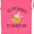 thumbnail image 4 of Inktastic 1st Fathers Day Baby Girl Girls Baby Bodysuit, 4 of 5