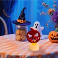 thumbnail image 4 of Huanglei Electronic Candle Lights Festival LED Halloween Wind Lights Decorative Injection Candles Night Lights Halloween Style Desktop Scenery, 4 of 4