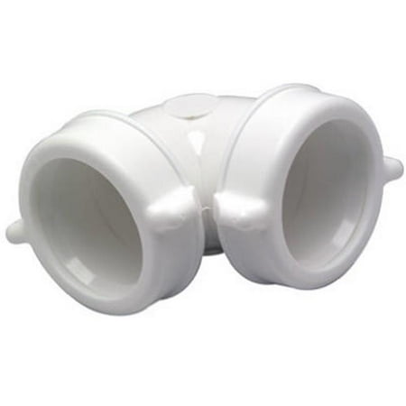 Acrylic Elbow Tube Plumb Shop Div Brasscraft 622-522 1-1/4 Or 1-1/2-Inch O.D. Tube Slip Joint Plastic Lavatory/Kitchen Drain Elbow ()