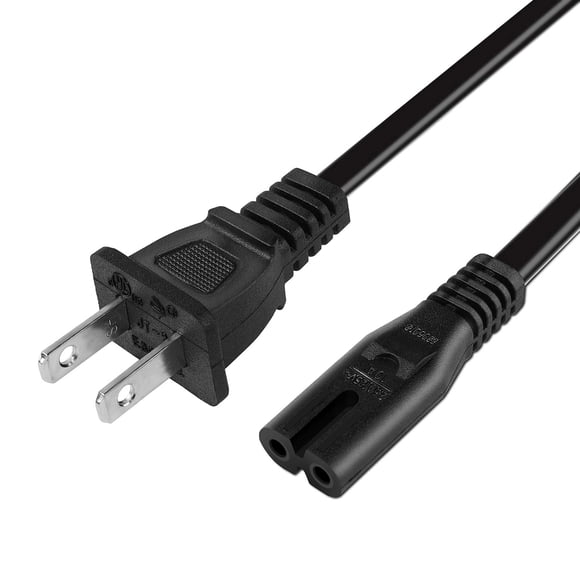 Cable de alimentación AC compatible con Sony PS5/PS4/PS4 Slim/PS3 Slim y Super Slim, Xbox Series S/Xbox Series X, Xbox One S/Xbox One X