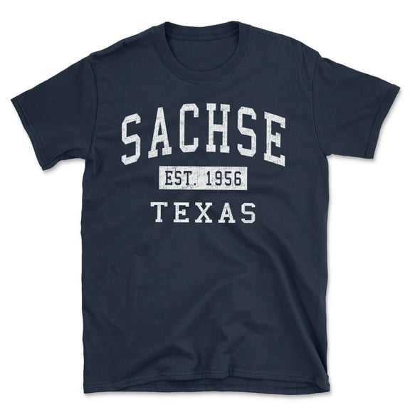Sachse Texas Classic Established Men's Cotton T-Shirt