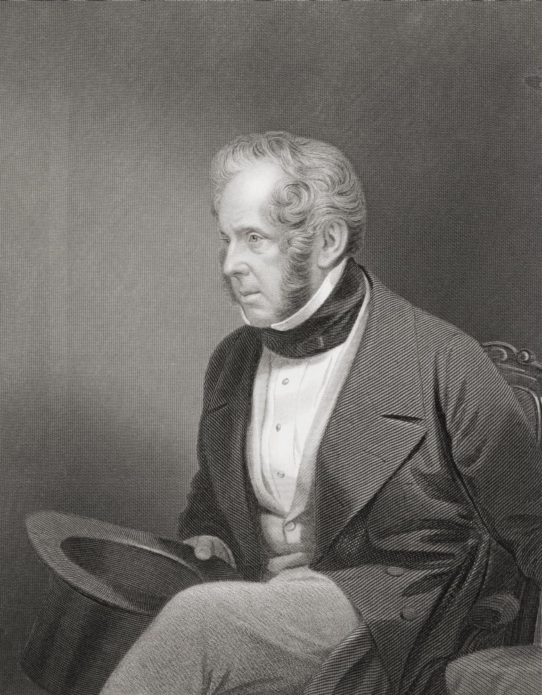 Henry John Temple 3Rd Viscount Palmerston 1784 To 1865 British Statesman Who Served Twice As Prime Minister Of The United Kingdom From The Age We Live In A History Of The Nineteenth Century Canvas Art