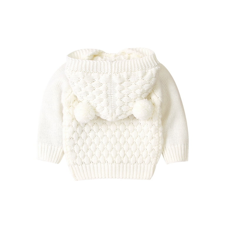 Baby girl white jumper deals