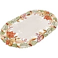 thumbnail image 2 of Fall Maple Leaf Oval Placemat (11" x 20"), 2 of 5
