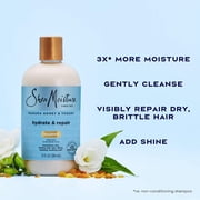 SheaMoisture Shampoo and Conditioner Set + Hair Mask, Manuka Honey & Yogurt | Hydrate & Repair w/ Mafura & Baobab Oils | Hair Strengthening Products with Protein Power Treatment for Healthy Looking H
