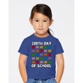 thumbnail image 2 of Wild Bobby 100th Day of School Cute Counting Pencils, 100 Days of School 2024 2025 Design for Kids Youth Boys Girls School Toddler Crew Graphic T-Shirt, 2 of 6