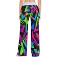 thumbnail image 4 of GZHJMY Women's Pajama Pants Graffiti Lettering Comfy Stretch Sleepwear Essentials womens Lightweight Lounge Terry Pajama Pant, Large, 4 of 7