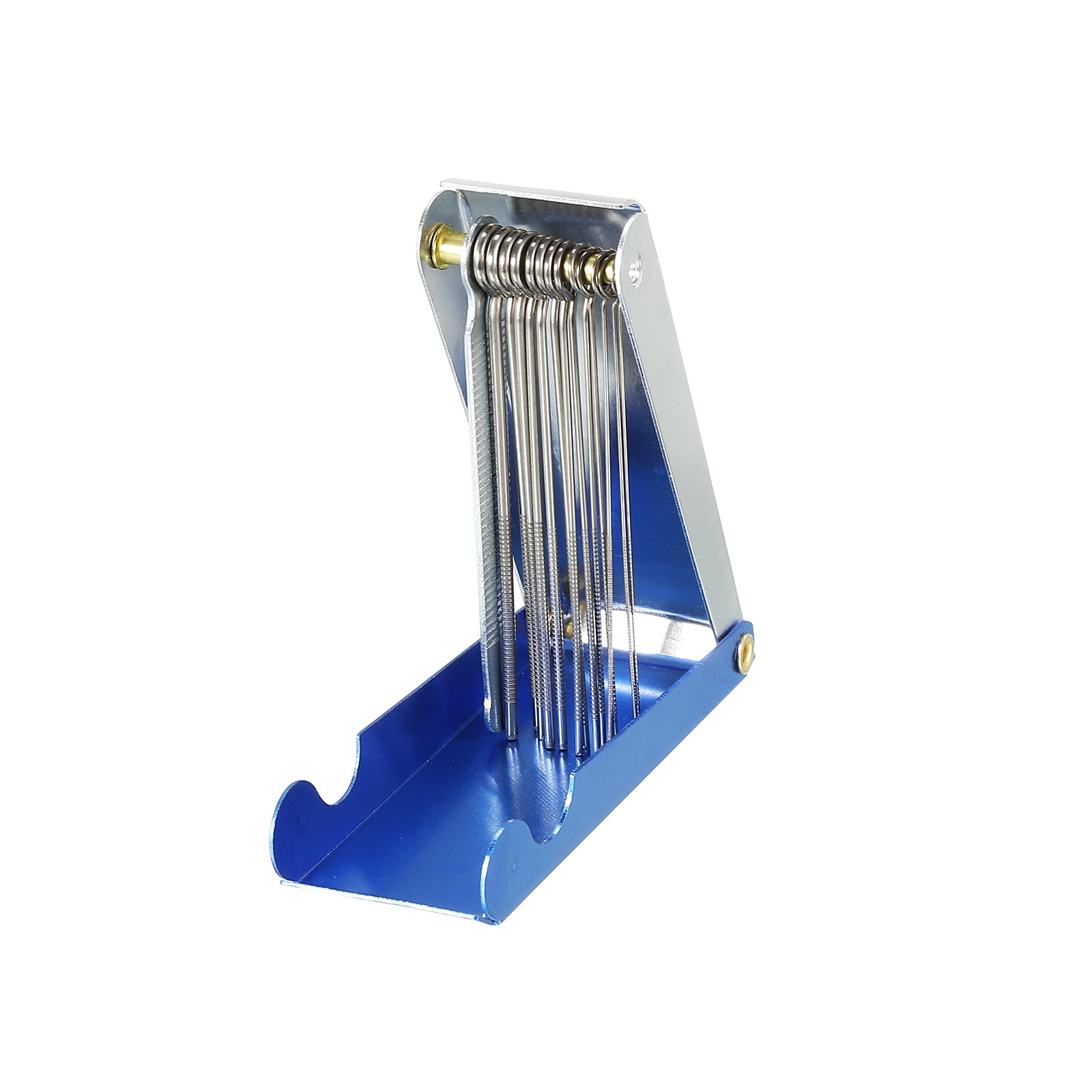 Uxcell Stainless Steel Guitar Nut Slotting File Saw Rod Filing Set