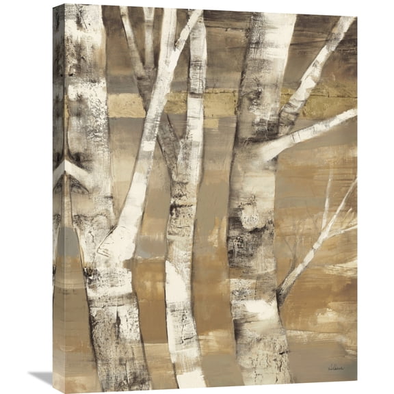 Global Gallery Albena Hristova 'Wandering Through the Birches II' Canvas Wall Art