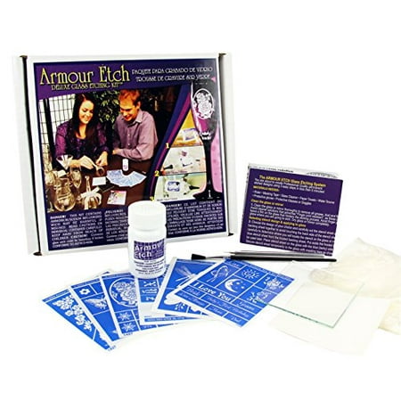 Armour Deluxe Glass Etching Kit glass etching kit
