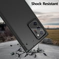 thumbnail image 6 of for Galaxy Note 20 Ultra Case, Dual Layer Military Grade Shockproof Heavy Duty Protection Cover, Phone Case for Samsung Galaxy Note 20 Ultra 5G - Black, 6 of 13